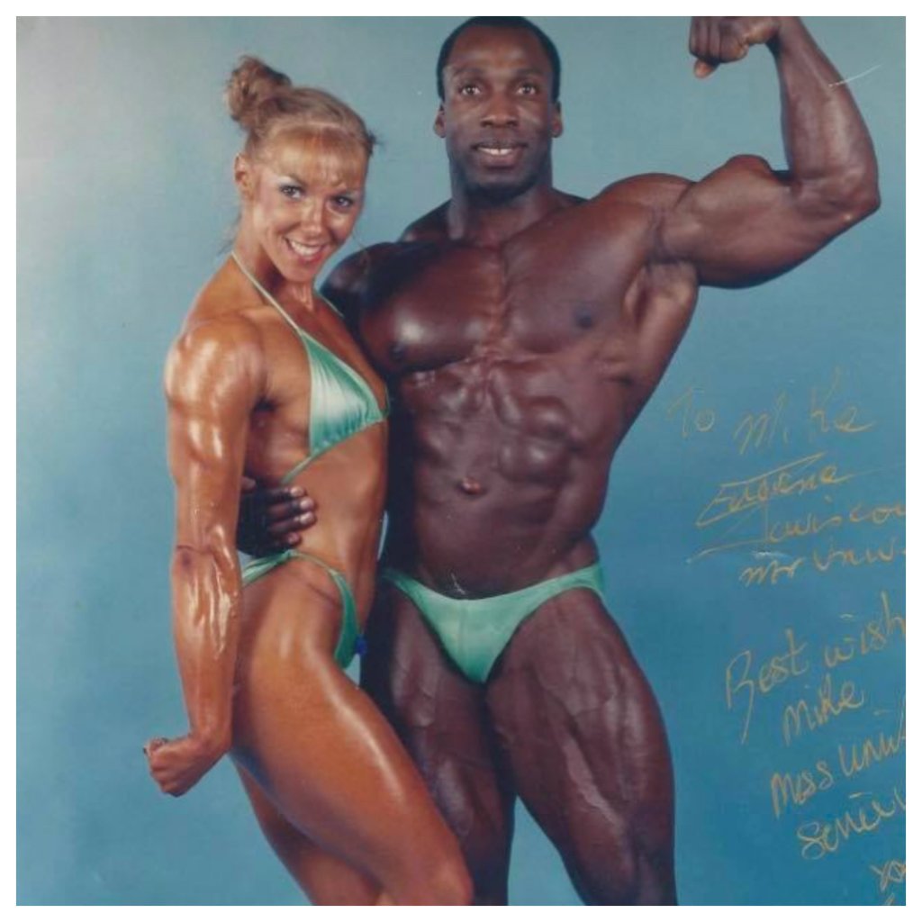 Eugene Laviscount first met his wife Sonia while judging her in a competition. Photo: @Eugene Laviscount/Instagram