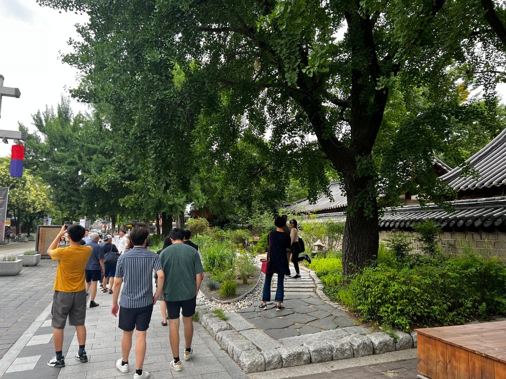 The Jeonju Hanok Village attracts many domestic and international visitors. Photo: Erika Na