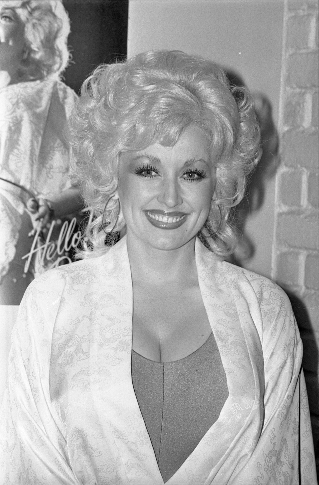 Parton at an interview in Hong Kong in 1979. Photo: SCMP