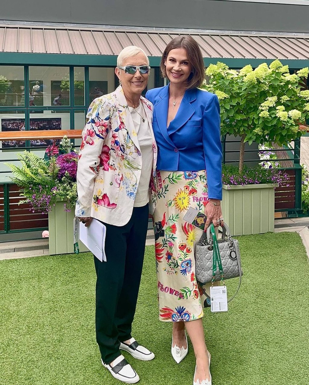 Martina Navratilova and Julia Lemigova originally met in 2000. Photo: @julialemigova/Instagram