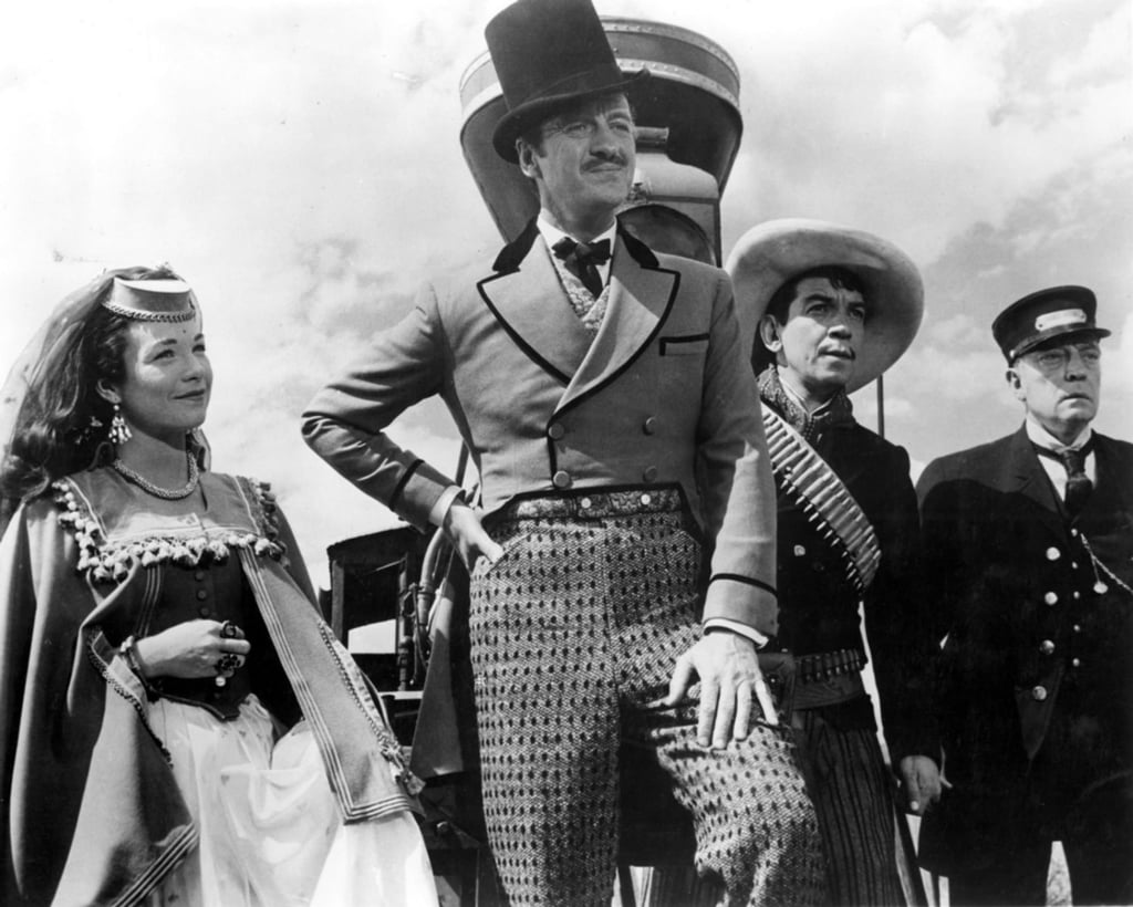 David Niven (centre) in Around the World in 80 Days. Photo: Handout