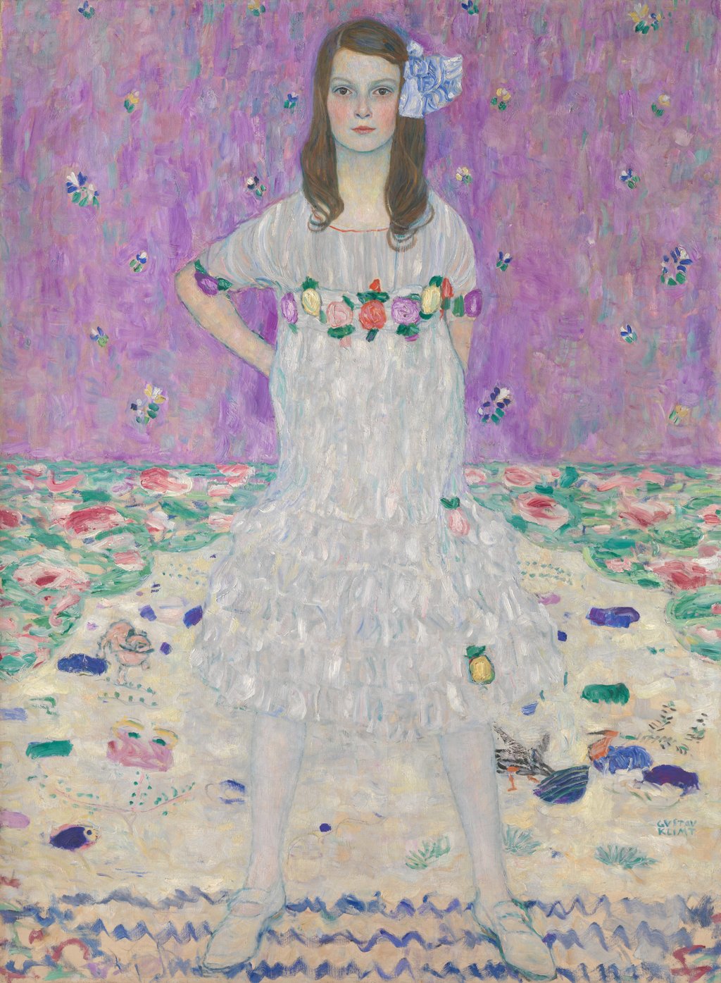 Mäda Primavesi, by Gustav Klimt. Photo: Getty Images Mäda Primavesi, by Gustav Klimt. Photo: Getty Images