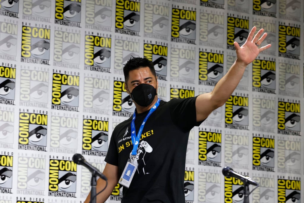 Noshir Dalal attends a panel titled “Game Actors on Game Actors” at Comic-Con International in San Diego on July 26, 2024. Photo: AP Noshir Dalal attends a panel titled “Game Actors on Game Actors” at Comic-Con International in San Diego on July 26, 2024. Photo: AP
