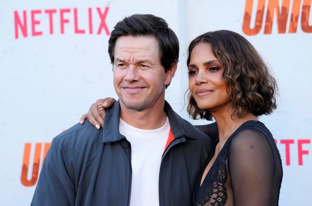Halle Berry (right) with Mark Wahlberg in August, promoting their movie The Union. Photo: AP Halle Berry (right) with Mark Wahlberg in August, promoting their movie The Union. Photo: AP
