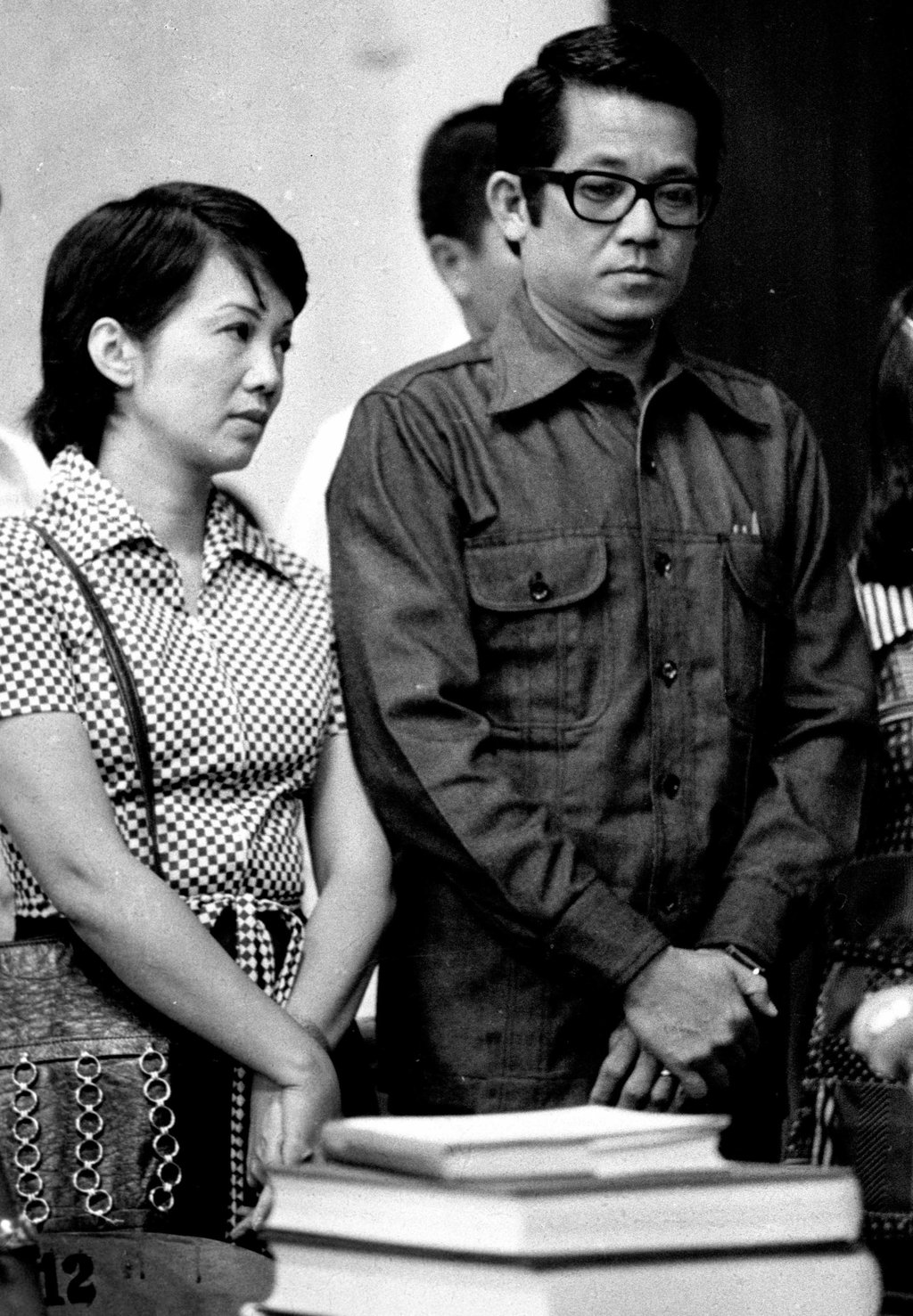 Benigno “Ninoy” Aquino Jnr and his wife Corazon “Cory” Aquino in 1972. File photo: AP