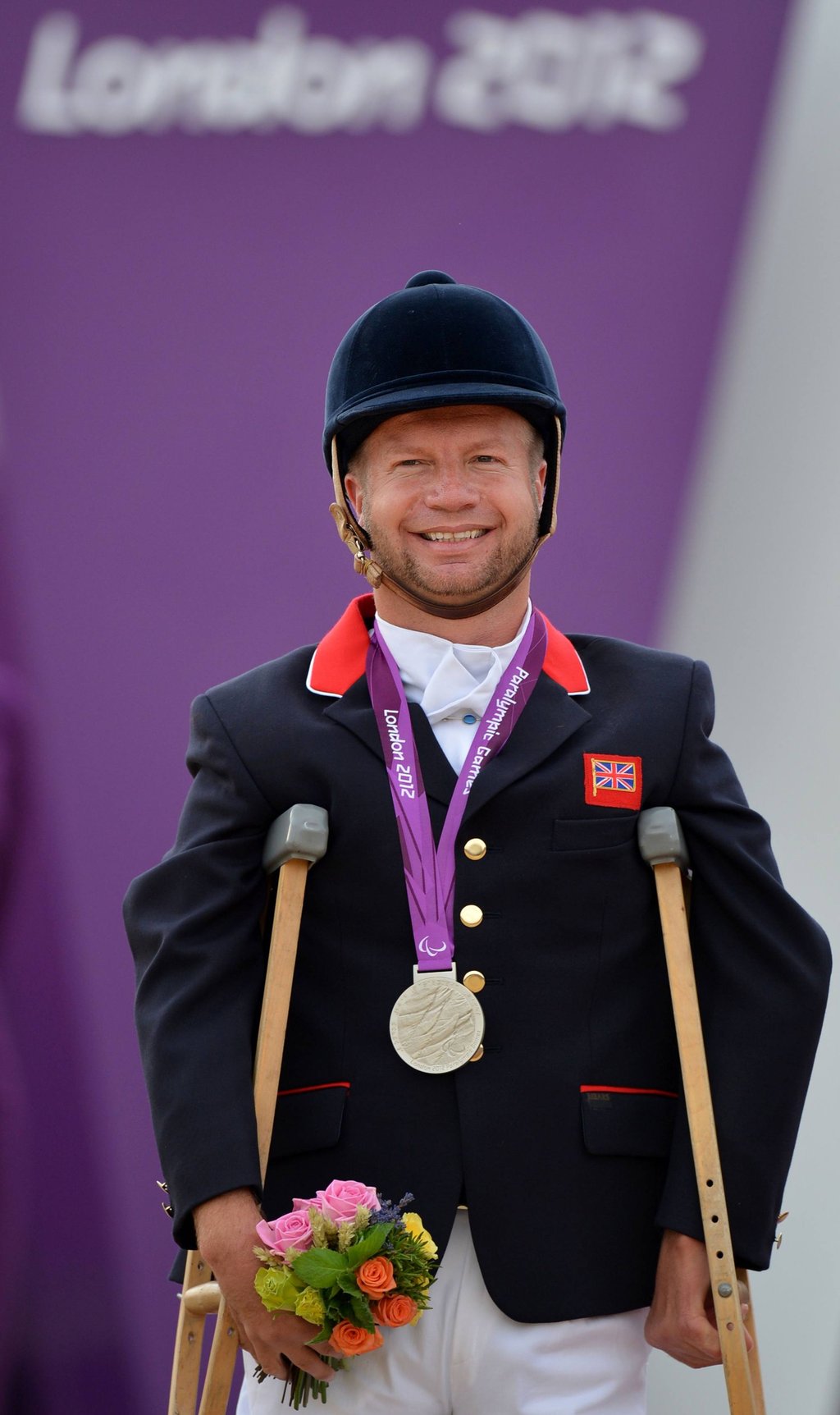 Great Britain’s Lee Pearson held a 100 per cent record of nine golds from nine events from his first three Games. Photo: AFP Great Britain’s Lee Pearson held a 100 per cent record of nine golds from nine events from his first three Games. Photo: AFP