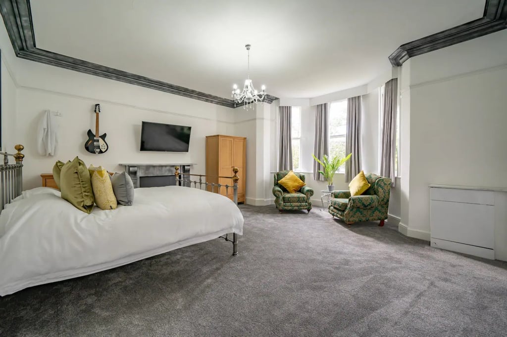 A Liverpool house famous for hosting some of The Beatles’ first gigs in its basement has been given a new lease of life, and is listed on Airbnb. Photo: Airbnb