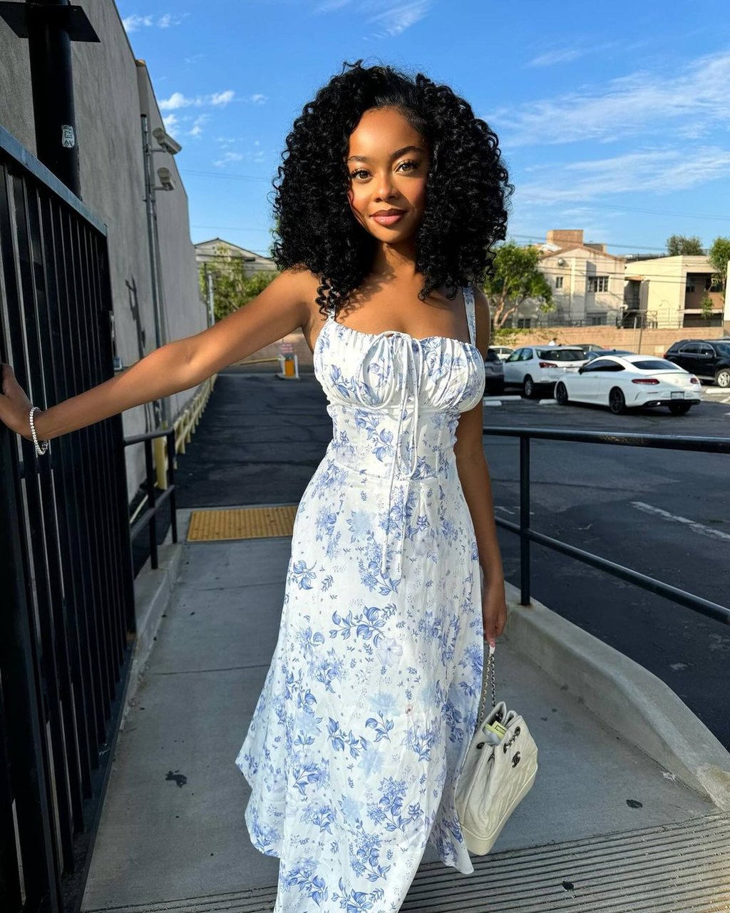 Skai Jackson is seemingly unbothered after her recent arrest, posting this breezy image to her socials last week. Photo: @skaipjackson/Instagram