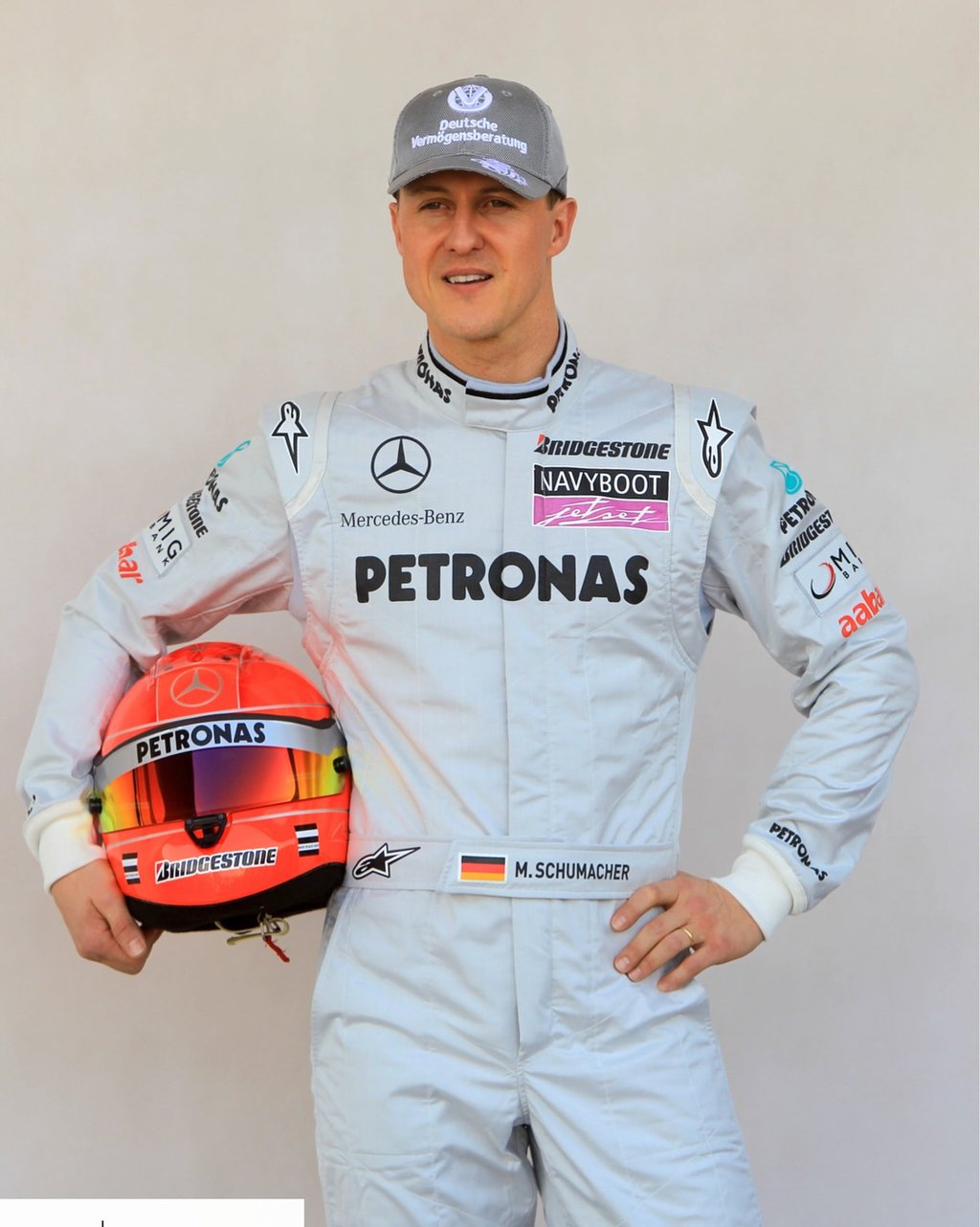 Former F1 driver Michael Schumacher, pictured between 2010 and 2012 while driving for the Mercedes team. Photo: @michaelschumacher/Instagram Former F1 driver Michael Schumacher, pictured between 2010 and 2012 while driving for the Mercedes team. Photo: @michaelschumacher/Instagram