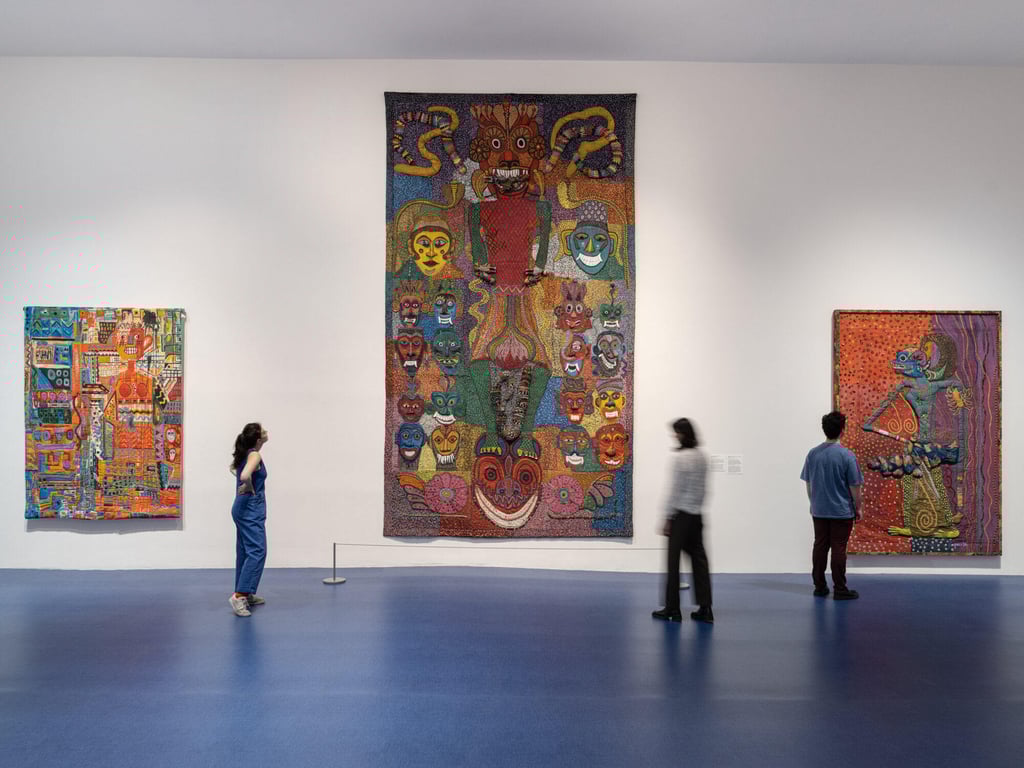 Some of Abad’s pieces featured in the MoMA PS1 exhibition in New York. Photo: Kris Graves