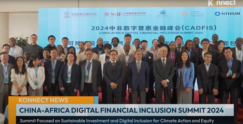 Delegates attend the 2024 China-Africa Digital Financial Inclusion Summit in Nairobi. Photo: YouTube