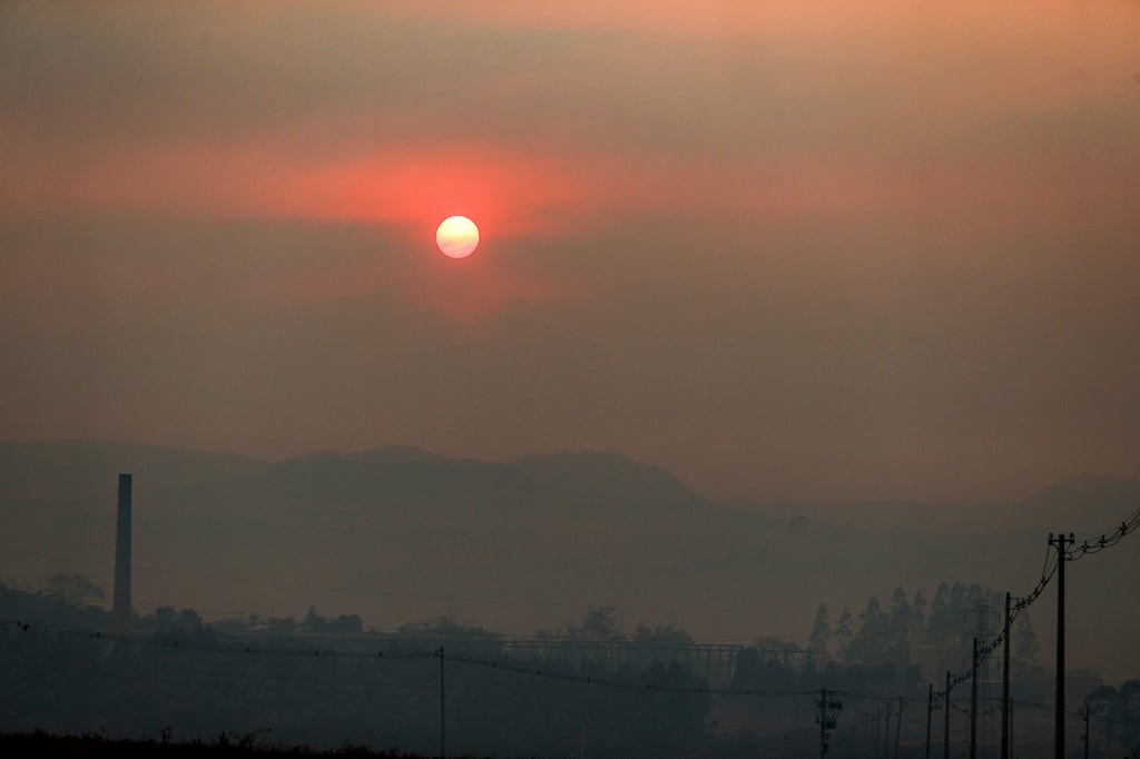 Smoke from wildfires fills the air in Ribeirao Preto, Sao Paulo state. Photo: AP Smoke from wildfires fills the air in Ribeirao Preto, Sao Paulo state. Photo: AP