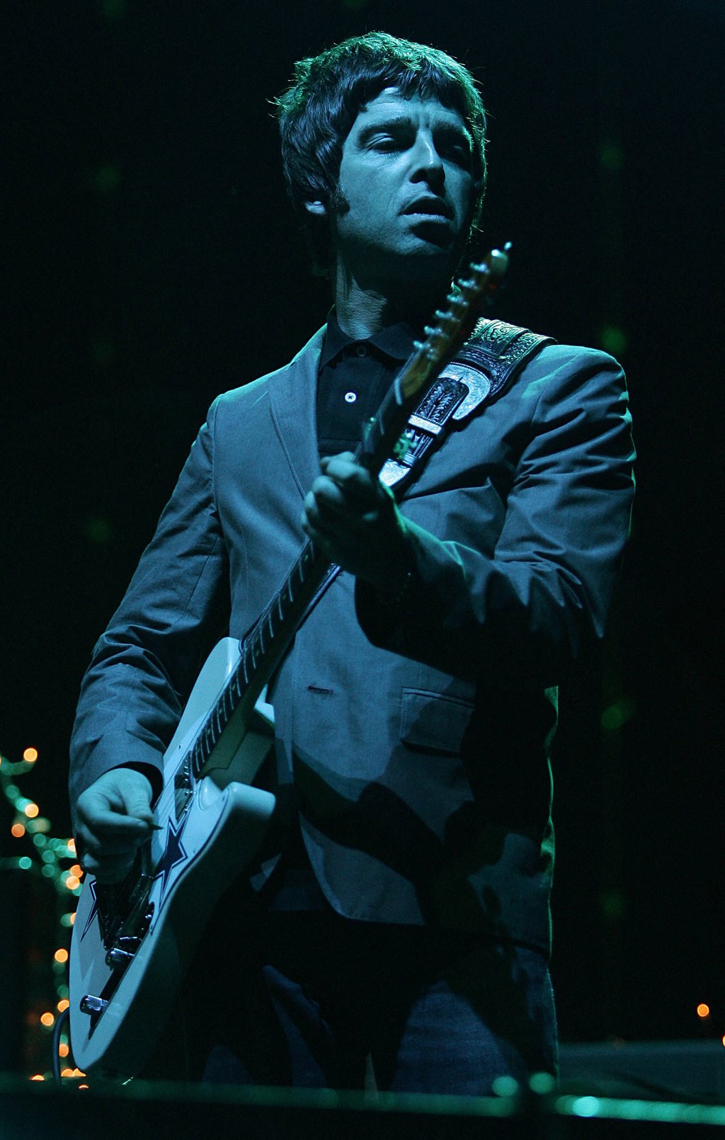 Noel Gallagher performs with Oasis in Hong Kong in February 2006. Photo: AFP