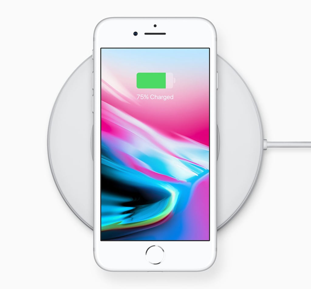 Qi2 can be used to wirelessly charge the iPhone 8 (pictured) or later models. Photo: Handout via EPA-EFE