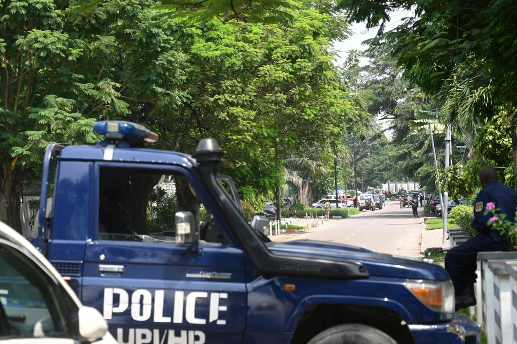 Congolese security forces secure the streets of Kinshasa, Democratic Republic of Congo, on May 19. File photo: AP