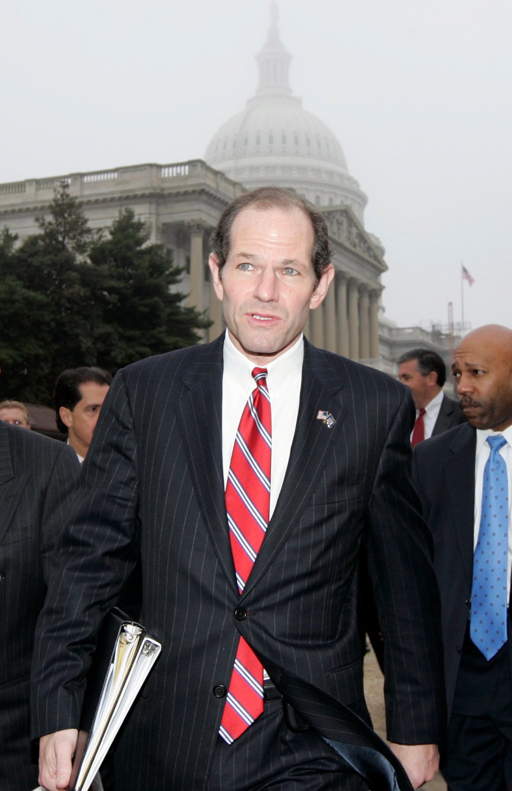 Former New York governor Eliot Spitzer was embroiled in scandal after scandal in the early 2000s. Photo: AP Photos