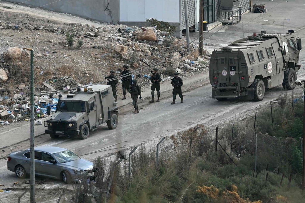 Israeli soldiers operating near Tubas, in the occupied West Bank. Photo: AFP Israeli soldiers operating near Tubas, in the occupied West Bank. Photo: AFP
