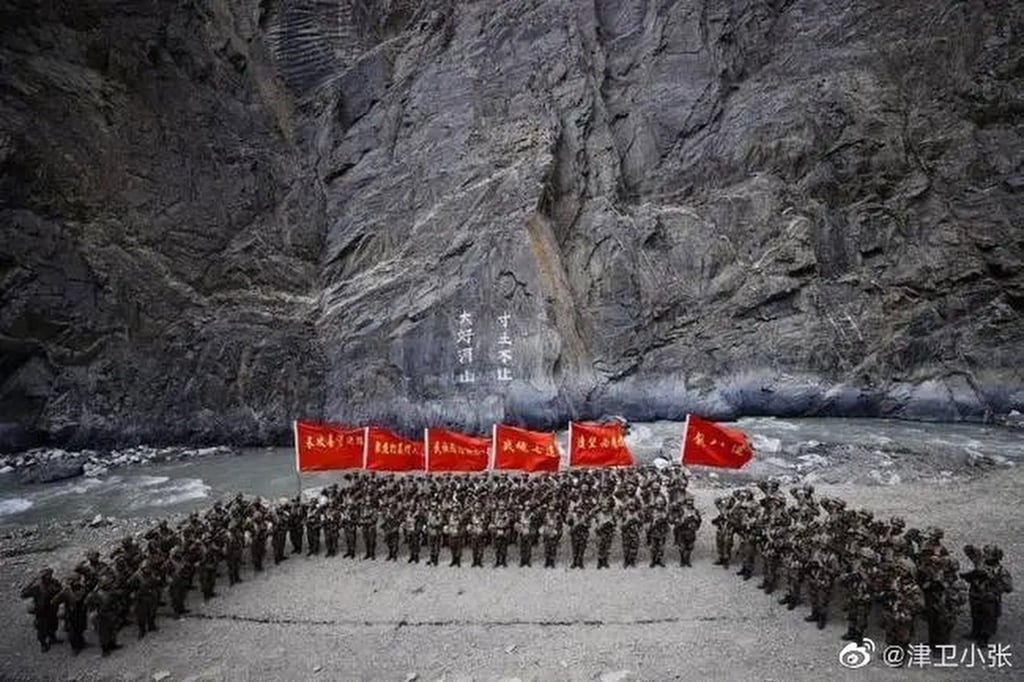 Chinese state media in 2022 commemorated the second anniversary of the Galwan Valley clash with India. Photo: Weibo