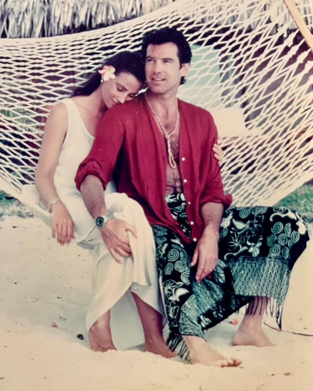 Keely Shaye Smith met Pierce Brosnan 30 years ago on a beach in Mexico. Photo: @keelyshayebrosnan/Instagram