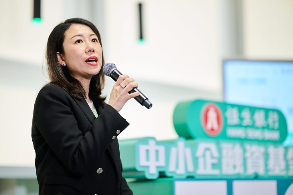 Regina Lee, head of commercial banking at Hang Seng Bank, says businesses need help with funding and cash flow as they face the challenge of adapting to new customer spending patterns in today’s fast-evolving markets. Regina Lee, head of commercial banking at Hang Seng Bank, says businesses need help with funding and cash flow as they face the challenge of adapting to new customer spending patterns in today’s fast-evolving markets.