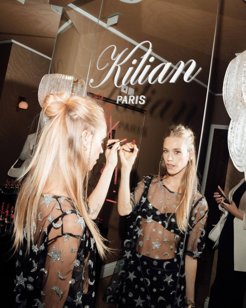 Pictured in October 2022, Mary Charteris is a fan of revealing outfits. Photo: @marycharteris/Instagram