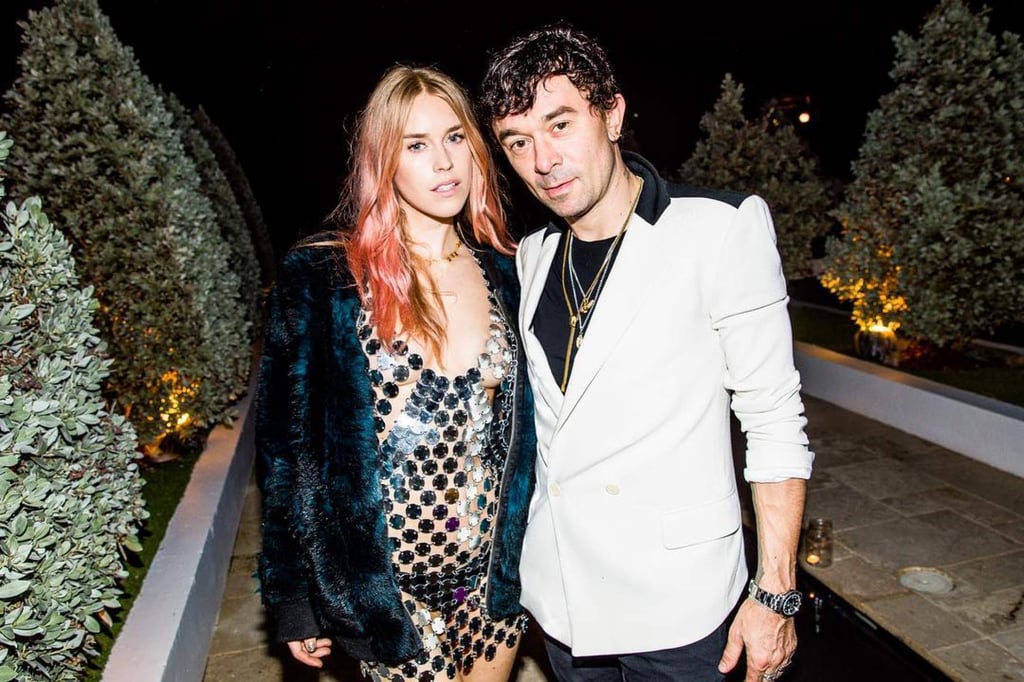 Mary Charteris with her husband, Robbie Furze of The Big Pink. Photo: @marycharteris/Instagram