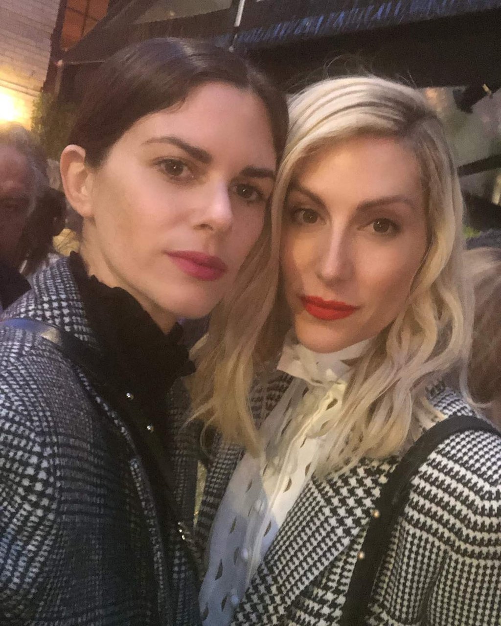 Leslie Fremar (left) and fellow Canadian stylist Joanna Hillman at the Tribeca Film Festival in April 2019. Photo: @lesliefremar/Instagram