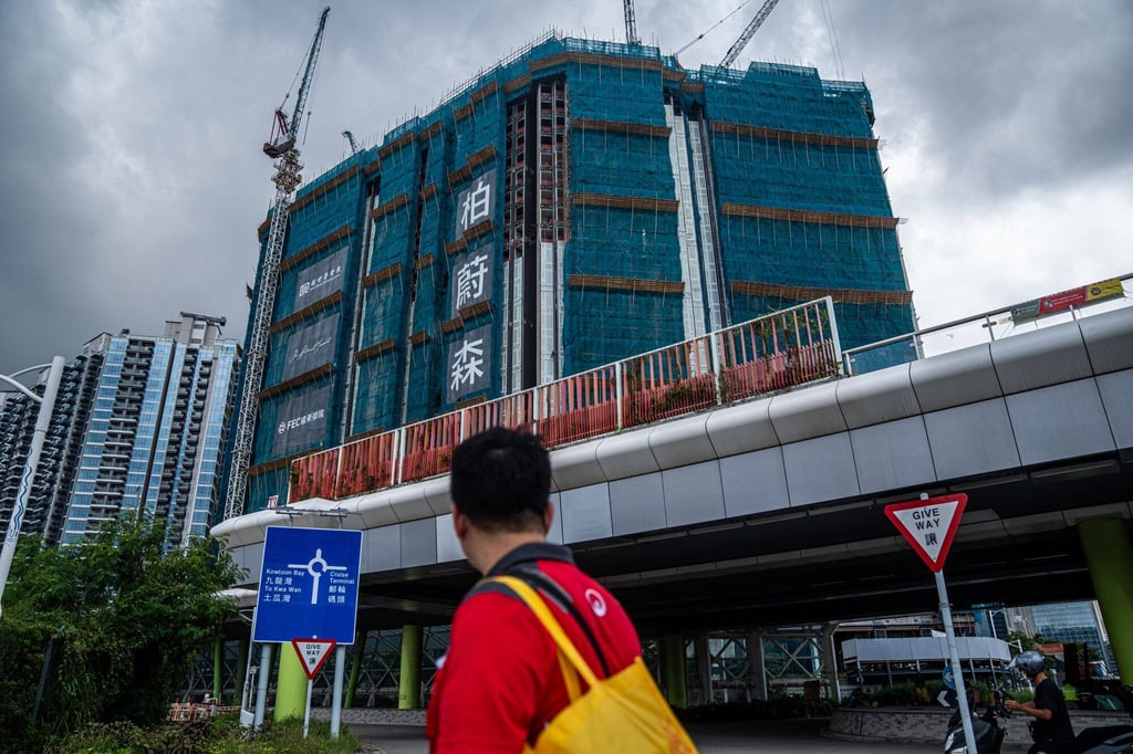The Pavilia Forest project in the Kai Tak area of Hong Kong. Photo: Lam Yik Fei/Bloomberg