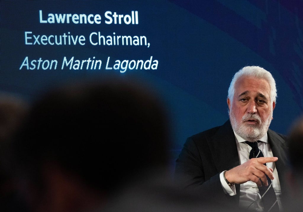 Lawrence Stroll, chairman of Aston Martin Lagonda Global Holdings Plc. Photo: Bloomberg Lawrence Stroll, chairman of Aston Martin Lagonda Global Holdings Plc. Photo: Bloomberg