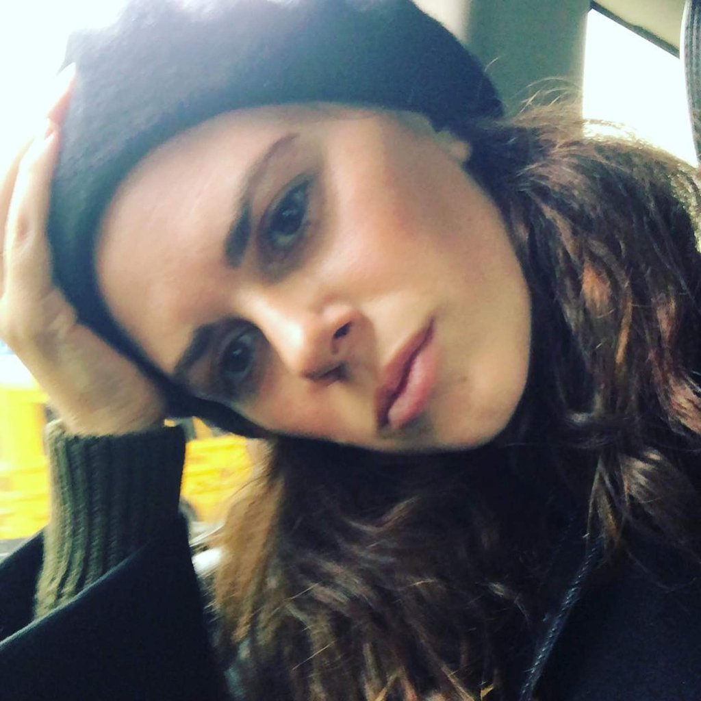 “My son just asked me to take this hat off … He said I was embarrassing … I said I was edgy. He didn’t get it,” Leslie Fremar wrote to her followers in March 2019. Photo: @lesliefremar/Instagram