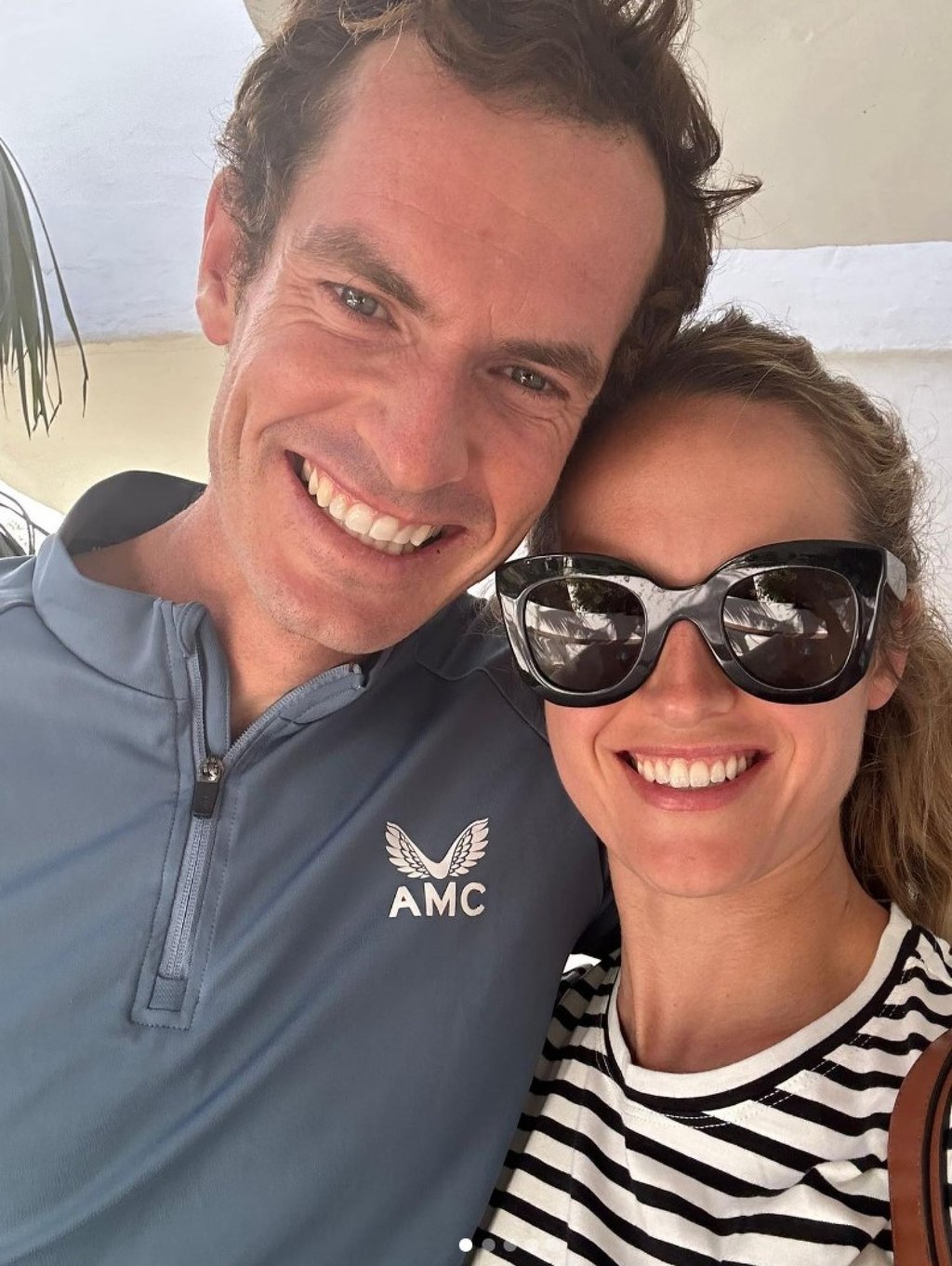 Andy Murray and his wife Kim Sears at the Puente Romano Beach Resort, in 2023. Photo: @andymurray/Instagram