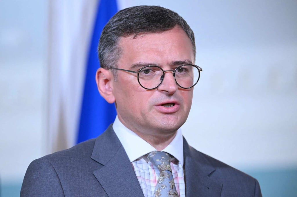 After President Zelensky, Ukrainian Foreign Minister Dmytro Kuleba was the best-known face of Ukraine overseas, meeting leaders around the world and lobbying for military and political support in fluent English. Photo: AFP