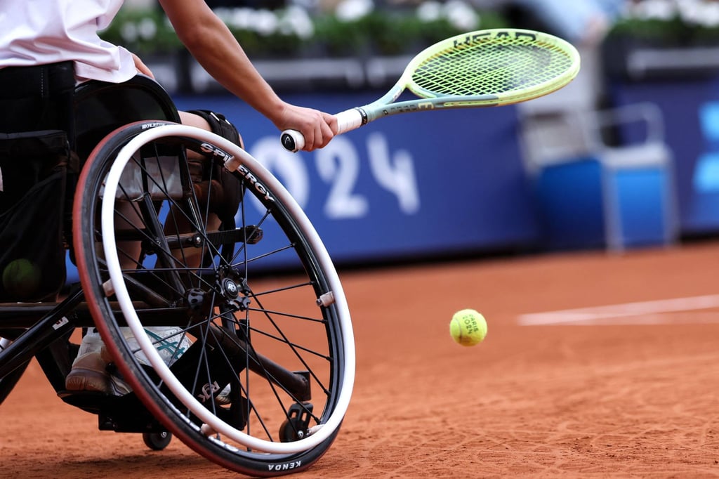 China’s had four players in the quarter-finals of the wheelchair tennis women’s singles for the first time. Photo: AFP