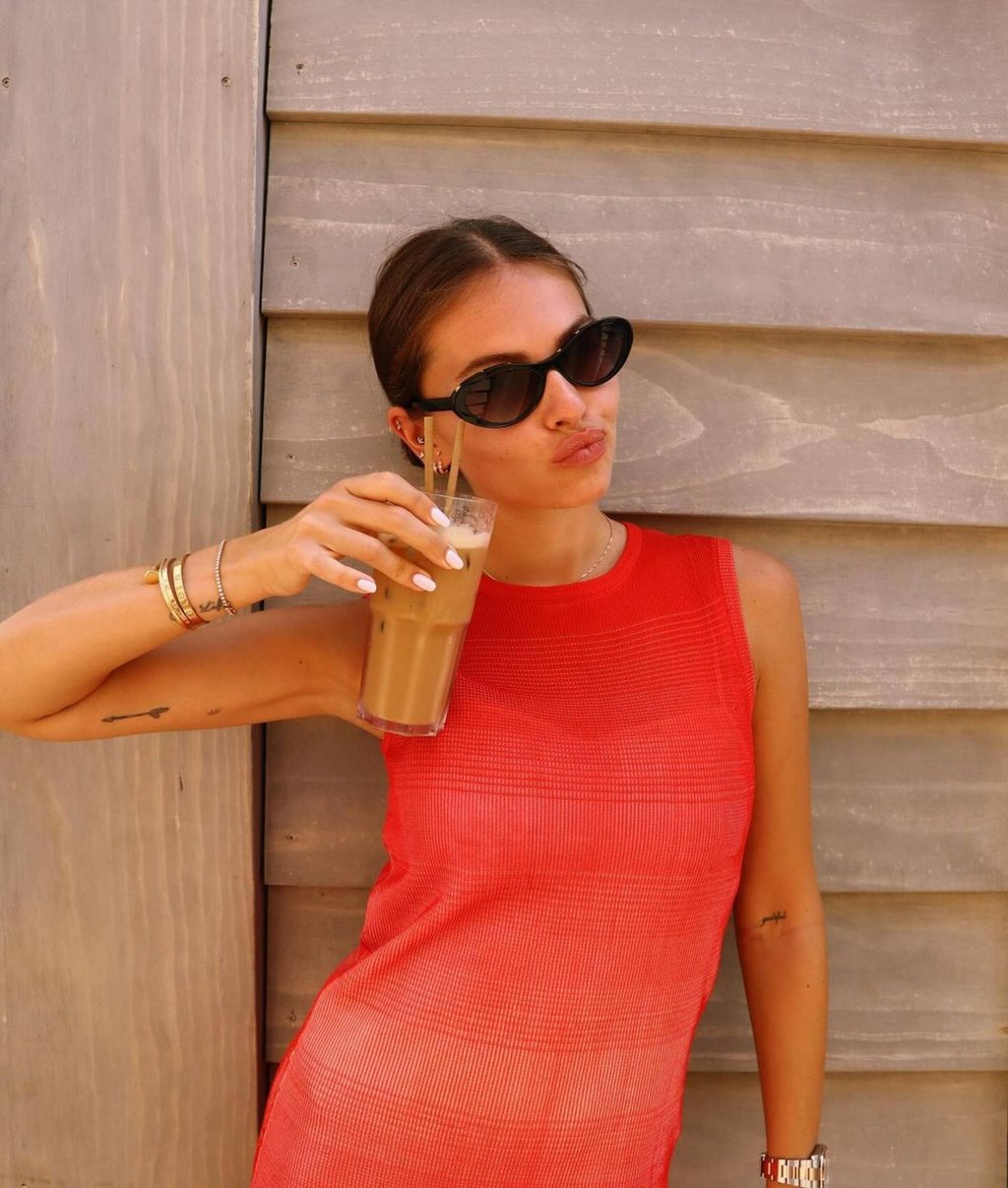 Top models enjoying luxurious holidays