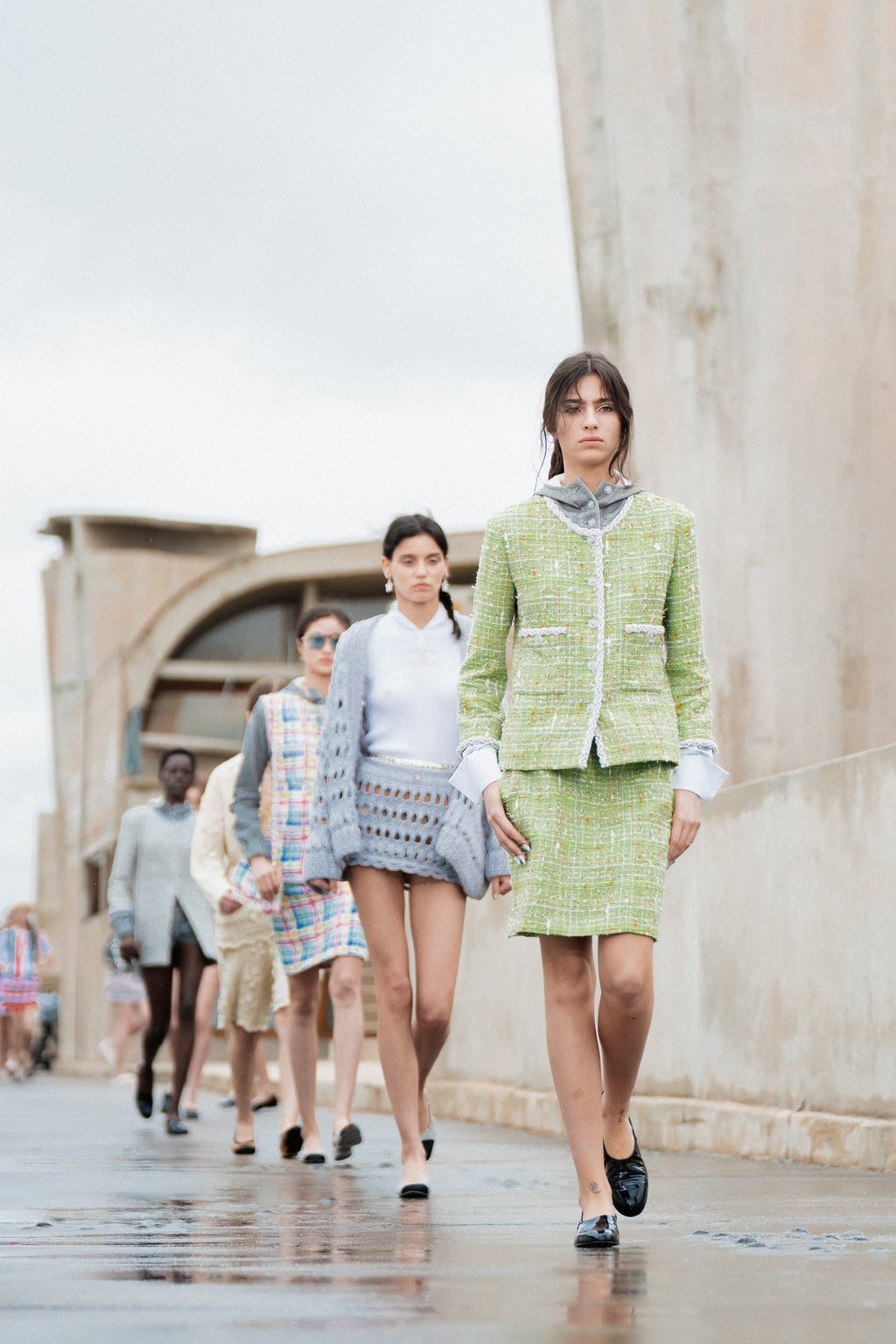 The Chanel cruise show 2024-25 first took place in Marseille, France, in May The Chanel cruise show 2024-25 first took place in Marseille, France, in May