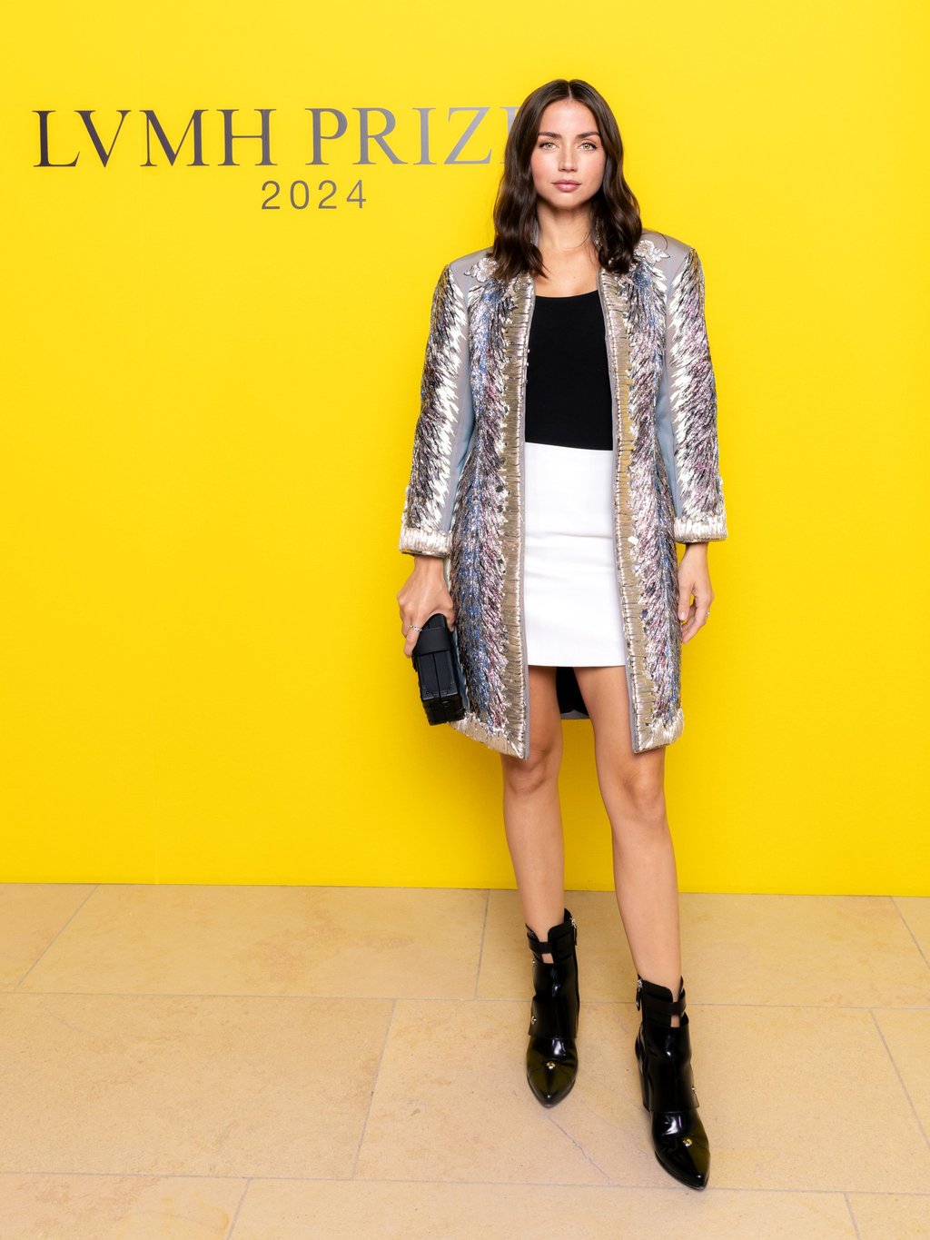 Actress Ana de Armas attends the 2024 LVMH Prize ceremony at Paris’ Fondation Louis Vuitton. Photo: Handout