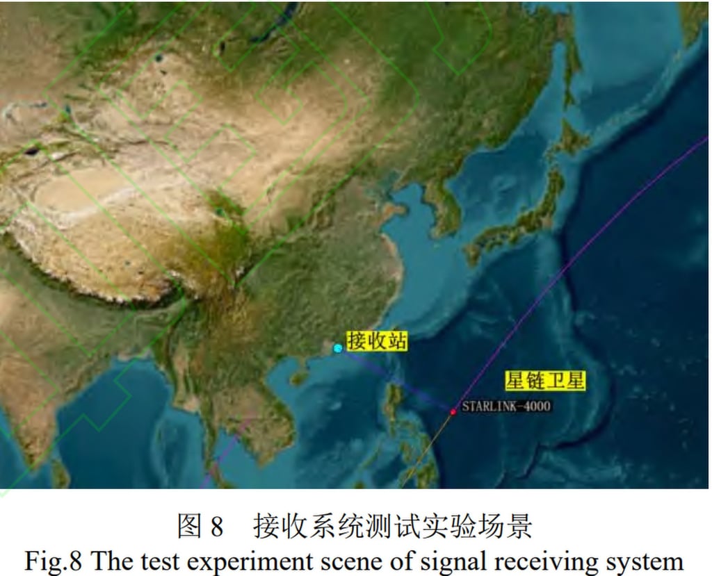 In the experiment conducted off the coast of Guangdong, Chinese scientists used Starlink satellites to detect a stealth target (a drone) on radar. Photo: Wuhan University