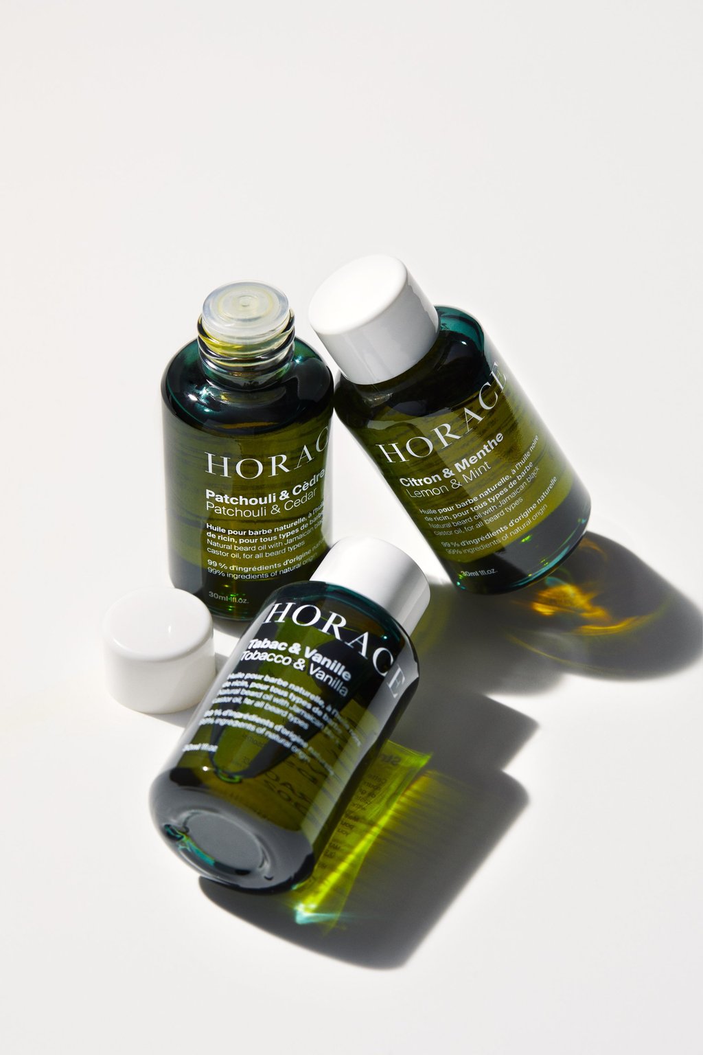 Men’s grooming brand Horace offers natural beard oils suited for all skin types. Photo: Handout Men’s grooming brand Horace offers natural beard oils suited for all skin types. Photo: Handout