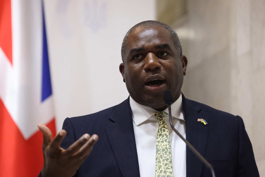 British foreign secretary David Lammy says Hong Kong has prioritised national security over the rights and freedoms of the city’s residents. Photo: AFP British foreign secretary David Lammy says Hong Kong has prioritised national security over the rights and freedoms of the city’s residents. Photo: AFP