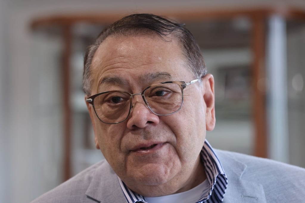 Abraham Razack at his office in Central. Photo: Jonathan Wong