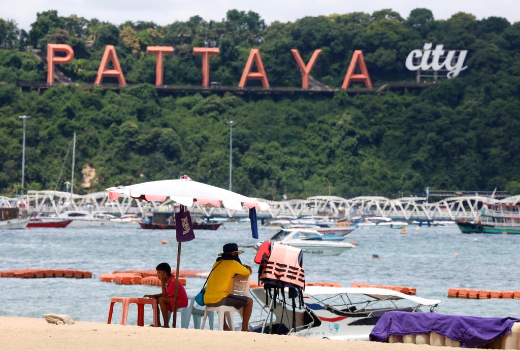 Speedboat operators wait for customers in the resort city of Pattaya, eastern Thailand’s Chonburi province. Photo: EPA-EFE