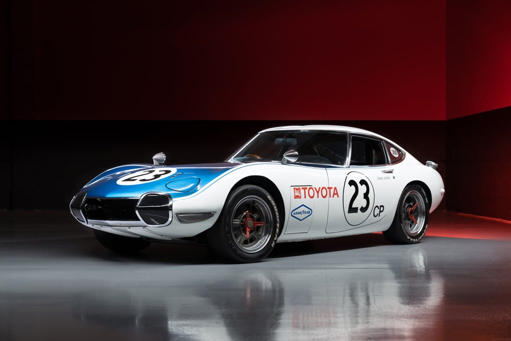 The 1967 Toyota-Shelby 2000 GT Gooding & Company sold for just over US$2.5 million in 2022 as the most expensive Japanese car sold at auction. Photo: courtesy Christie’s Images Ltd.