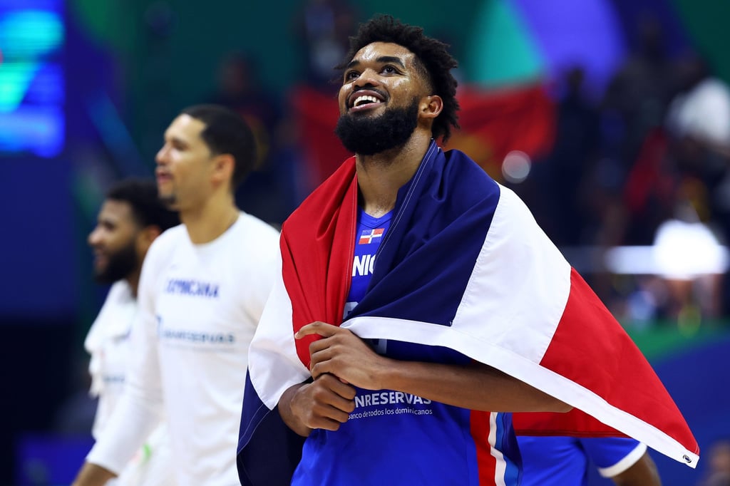 Karl Anthony-Towns has represented the Dominican Republic internationally since 2012, having debuted for the country of his mother’s birth when he was just 16. Photo: Getty Images