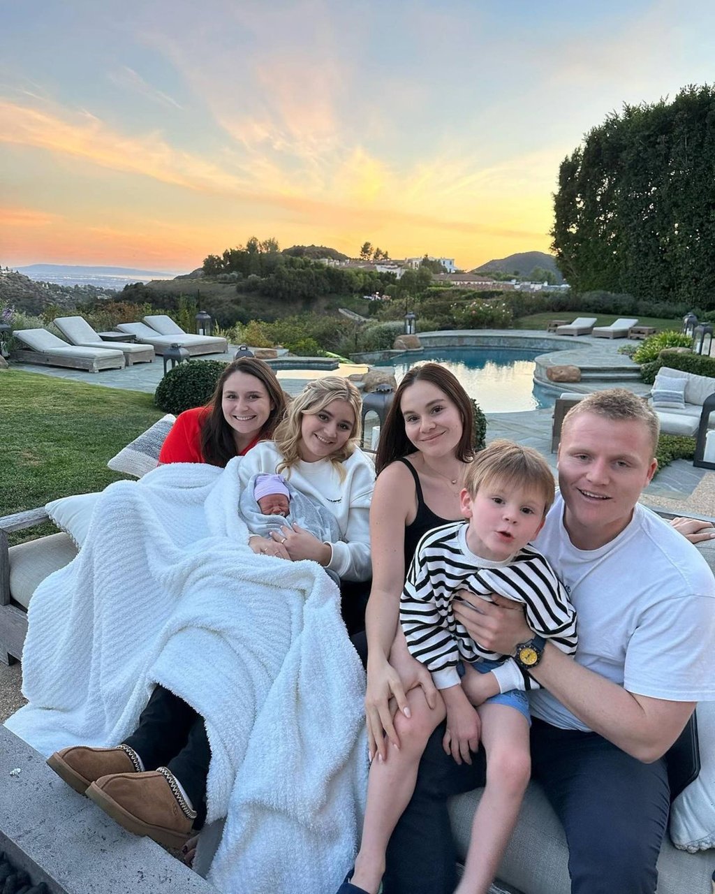 Jack Ramsay with his siblings. Photo: @tanaramsay/Instagram Jack Ramsay with his siblings. Photo: @tanaramsay/Instagram