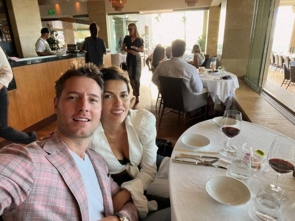 Justin Hartley and his wife Sofia Pernas. Photo: @sofiapernas/Instagram Justin Hartley and his wife Sofia Pernas. Photo: @sofiapernas/Instagram