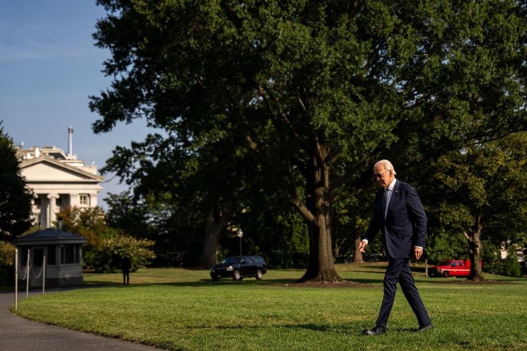 The US administration under President Joe Biden has tightened export controls targeting China’s access to advanced technology. Photo: EPA-EFE