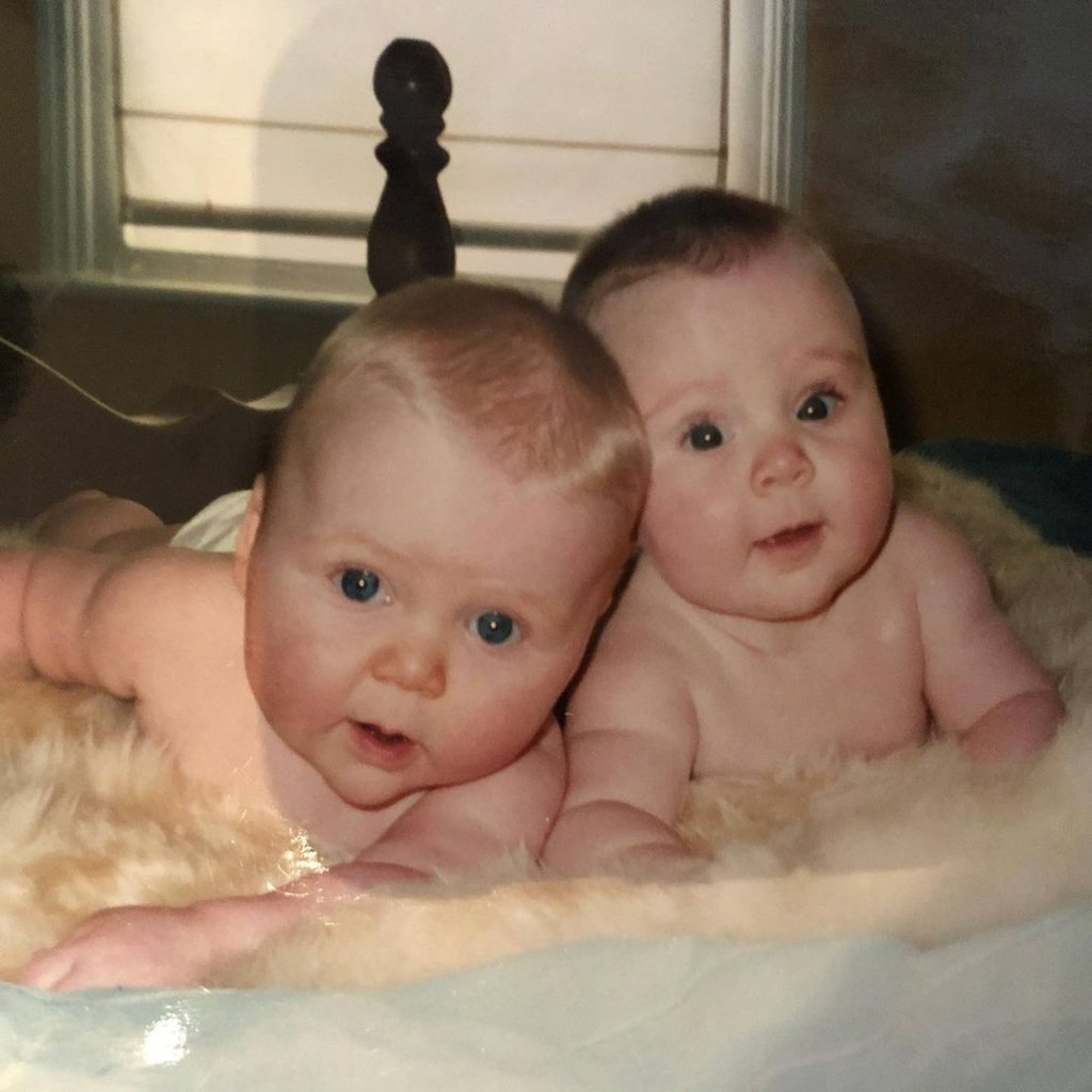 Jack Ramsay with his twin sister, Holly Ramsay, in a childhood photo. Photo: @tanaramsay/Instagram Jack Ramsay with his twin sister, Holly Ramsay, in a childhood photo. Photo: @tanaramsay/Instagram