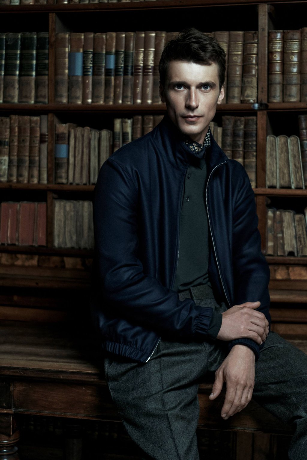 The Loro Piana Bomber jacket provides more than adequate protection against the elements The Loro Piana Bomber jacket provides more than adequate protection against the elements