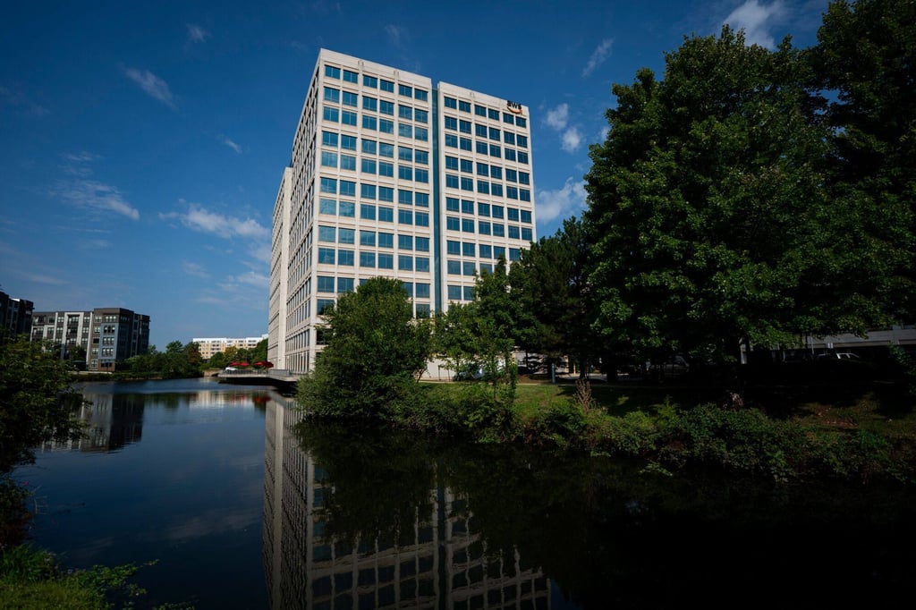 An Amazon Web Services office in Herndon, Virginia, US. Photo: Bloomberg