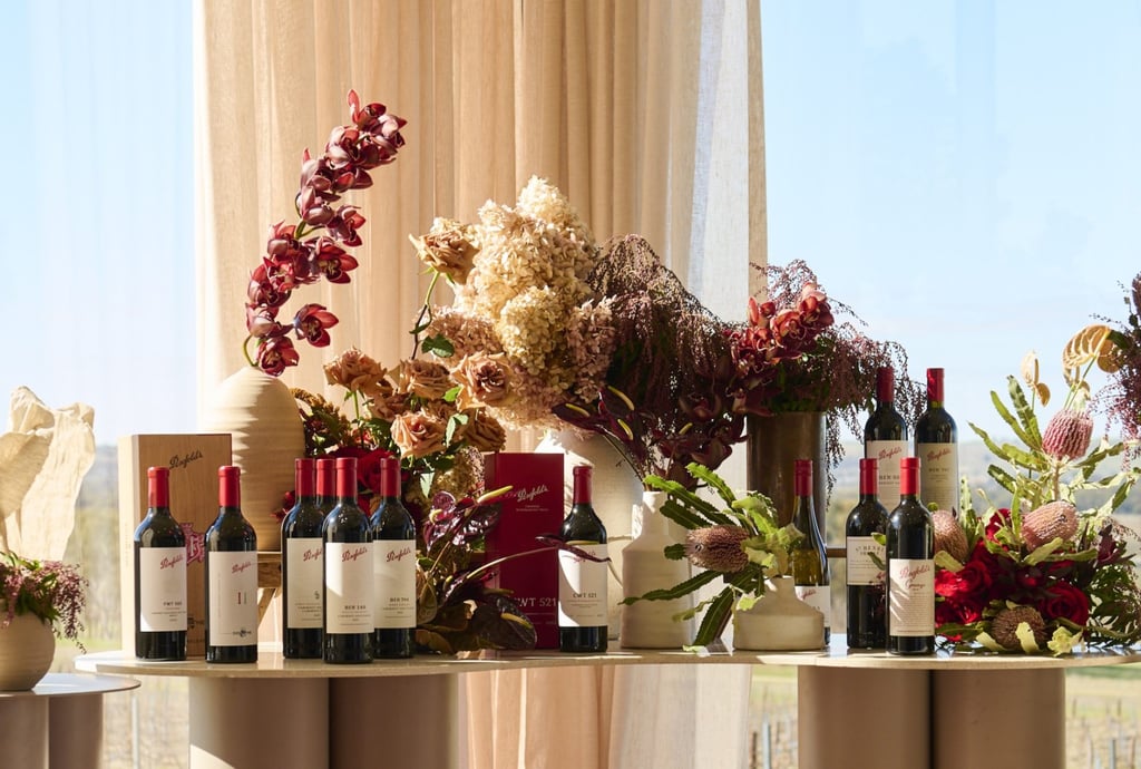 Penfolds’ 2024 collection, which celebrates the wine producer’s 180th anniversary. Photo: Penfolds